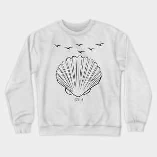 Scallop Shell Crewneck Sweatshirt